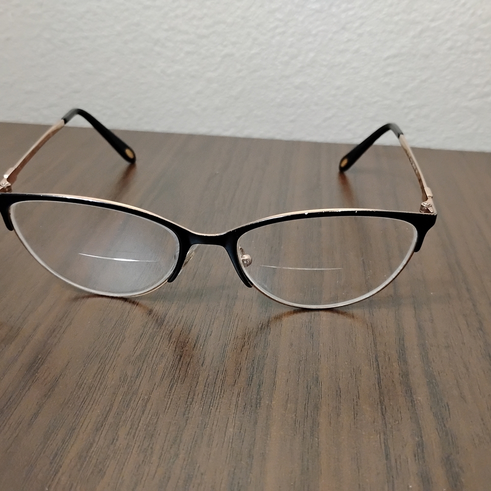 Tiffany  & Co . Tf1127 6122 Eyeglass Frames 54[]16-140 Gold